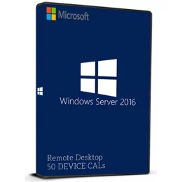 Windows Server 2016 Remote Desktop Services 50 DEVICE Connections Key