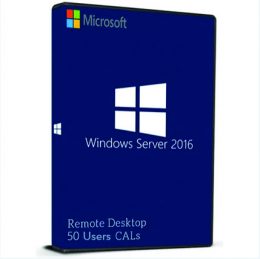Windows Server 2016 Remote Desktop Services 50 users Calls Key