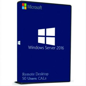Windows Server 2016 Remote Desktop Services 50 users Calls Key
