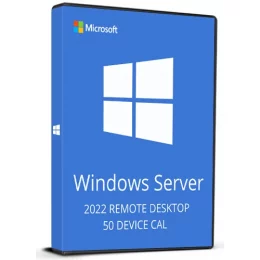 Windows Server 2022 Remote Desktop Services 50 DEVICE Connections license Key