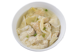 大鲜虾馄饨汤